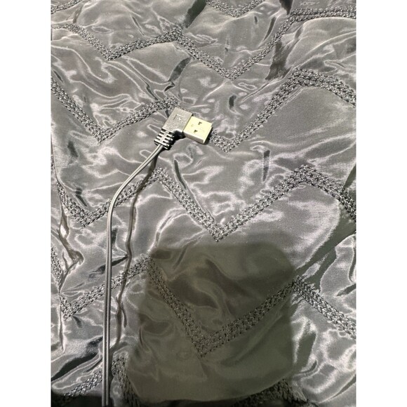 Gule Gule Unisex Heated Vest Adjustable Size Large w/ Zipper for Outdoors Black - Picture 4 of 13